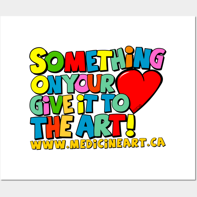 Something on your Heart - URL Wall Art by iveno